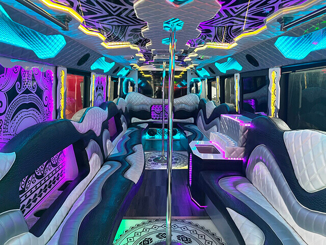 30-passenger party bus