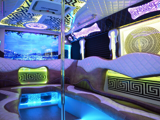 34-passenger party bus